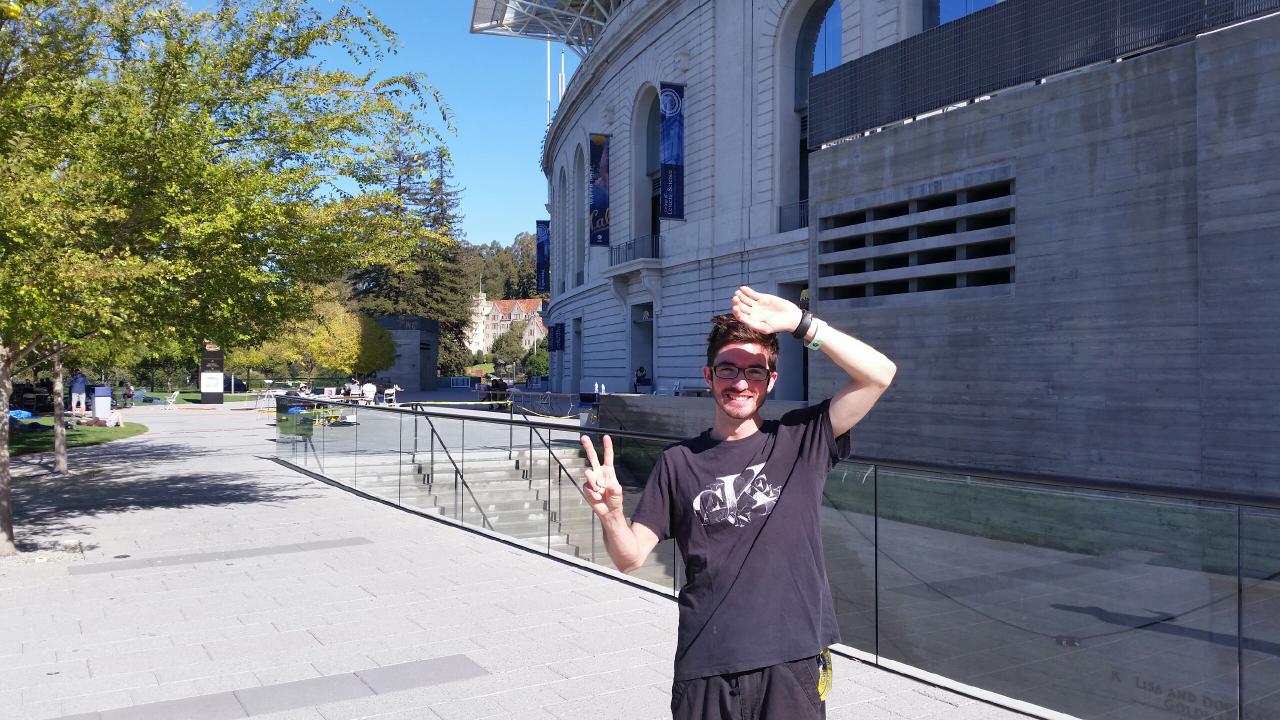 Brian at CalHacks UC Berkeley 2014